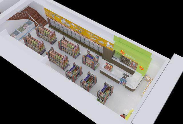 新型便利店货架摆放技巧